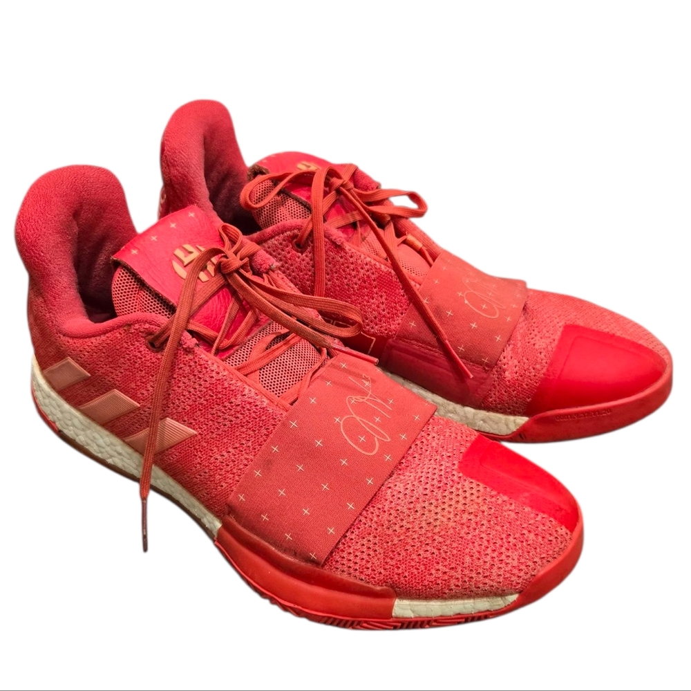 ADIDAS Harden XIII Vol 3 Lucky XIII Men's Athletic Shoes US 13 Coral